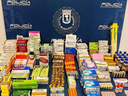 马德里夫妻肉店非法售药被捕 近4000药品被查