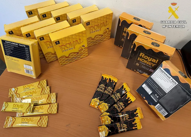 巴塞罗那查获“伟哥蜂蜜” 商家涉嫌危害公共健康
